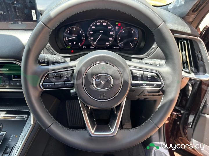 Mazda CX-80 Темно-красный