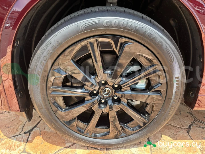 Mazda CX-80 Темно-красный