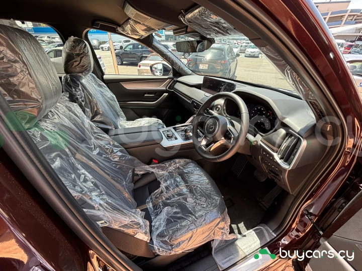 Mazda CX-80 Темно-красный