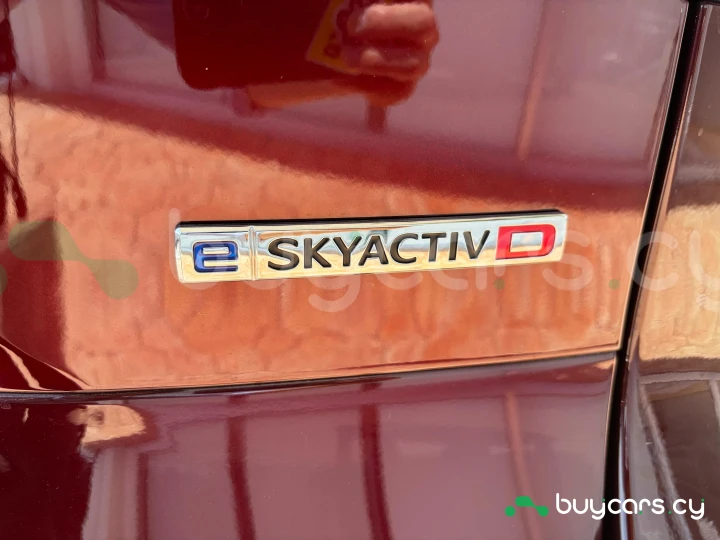 Mazda CX-80 Темно-красный