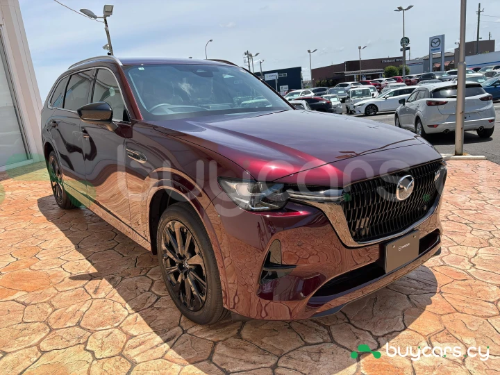 Mazda CX-80 Темно-красный