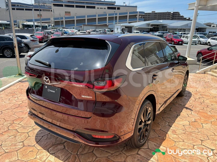 Mazda CX-80 Темно-красный