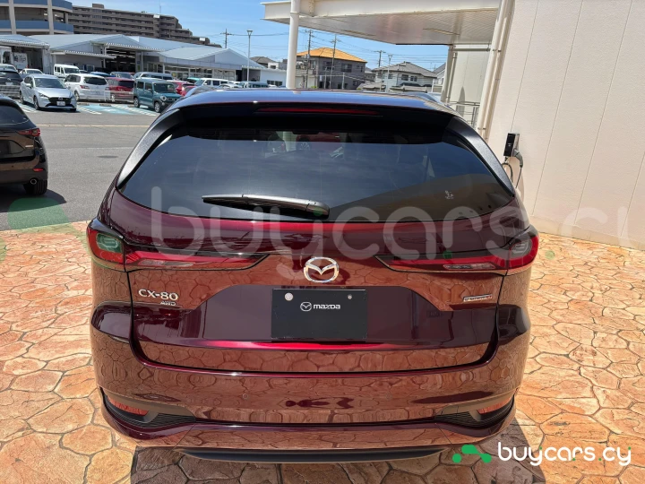 Mazda CX-80 Темно-красный