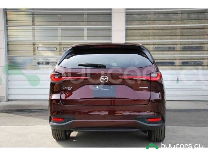 Mazda CX-80 Темно-красный