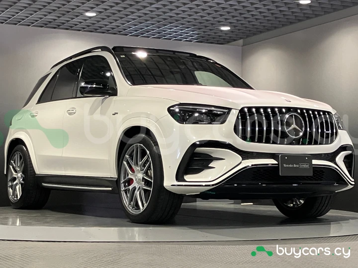 Mercedes GLE-class AMG White