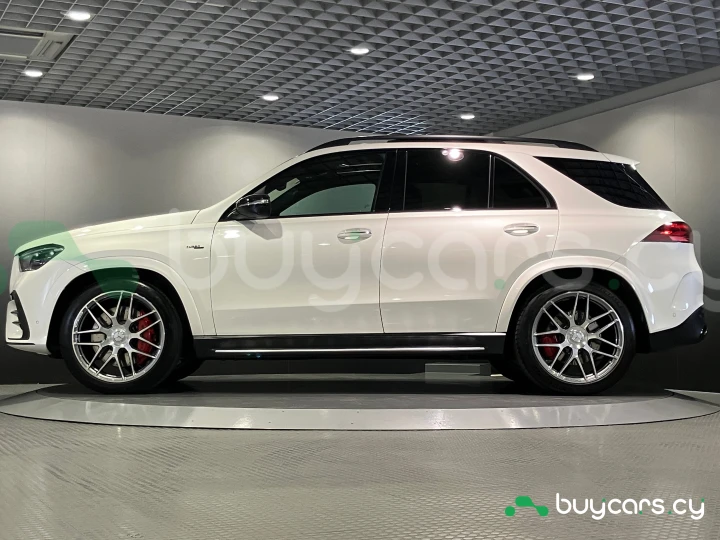 Mercedes GLE-class AMG White