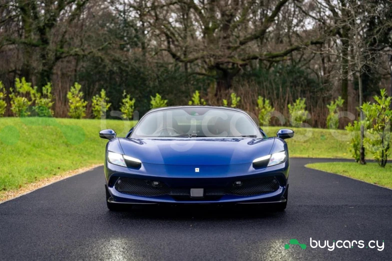 Ferrari 296 GTS Синий