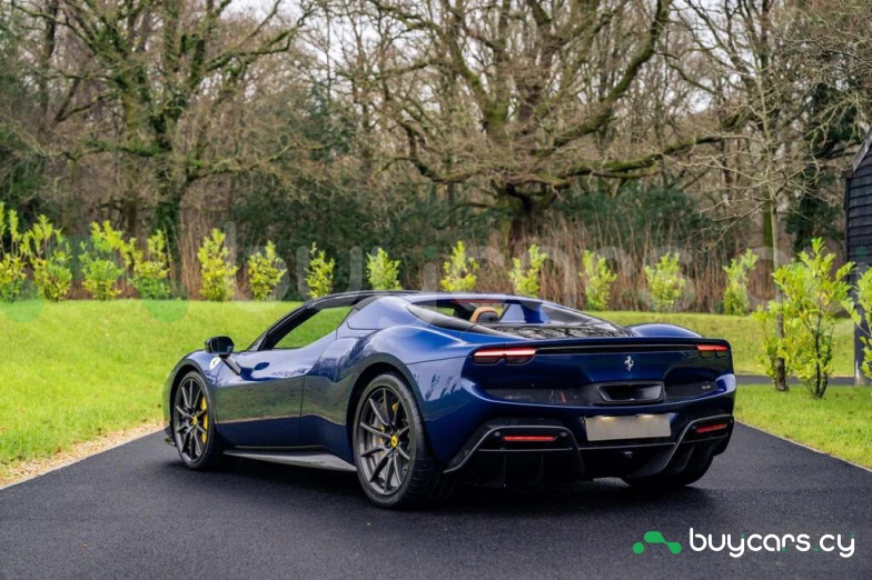 Ferrari 296 GTS Синий