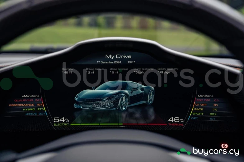 Ferrari 296 GTS Синий