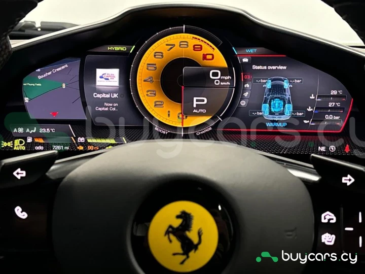 Ferrari 296 GTB Зеленый