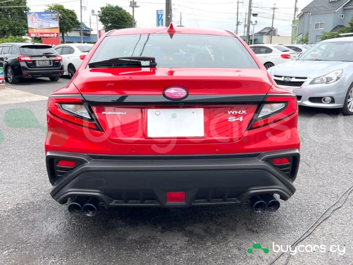 Subaru WRX Красный