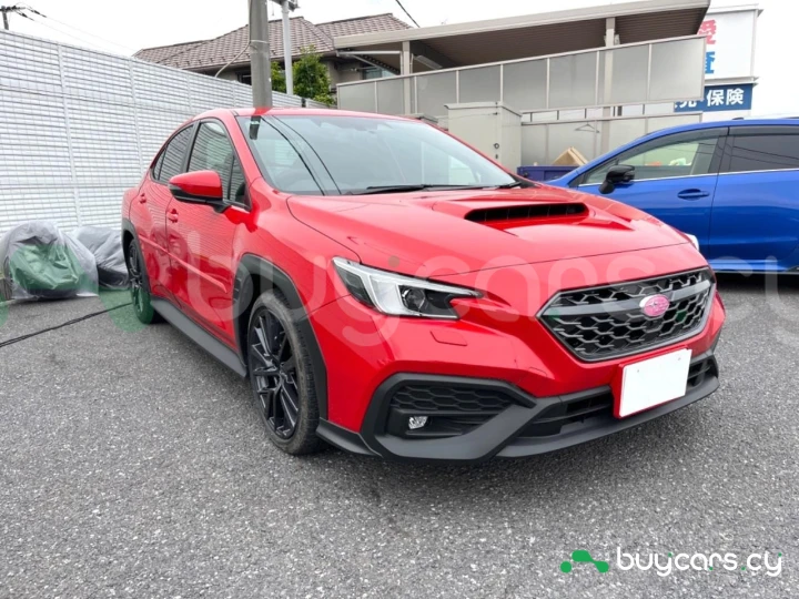 Subaru WRX Красный