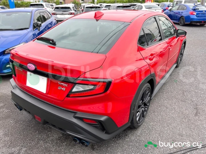 Subaru WRX Красный