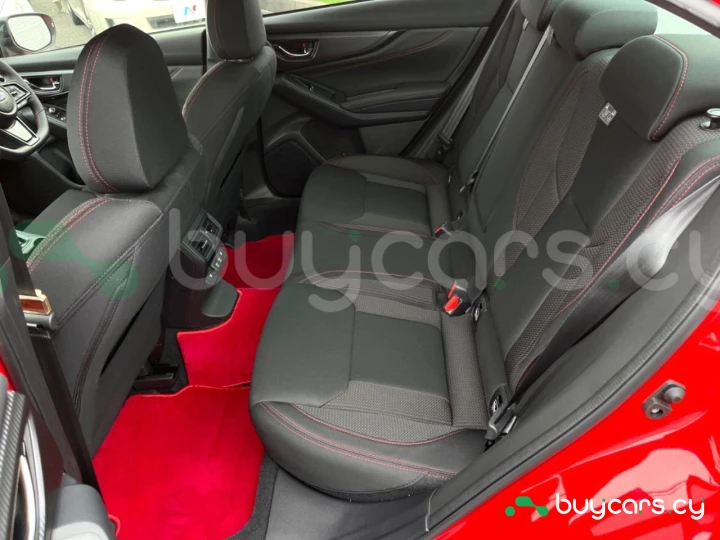 Subaru WRX Красный