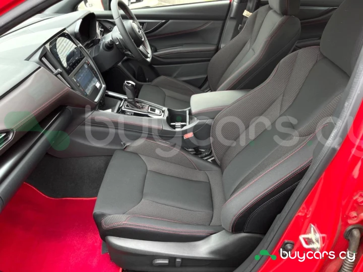 Subaru WRX Красный