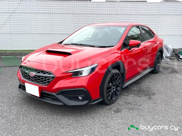 Subaru WRX Красный