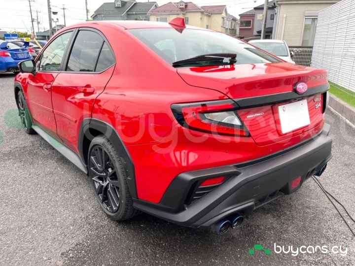 Subaru WRX Красный