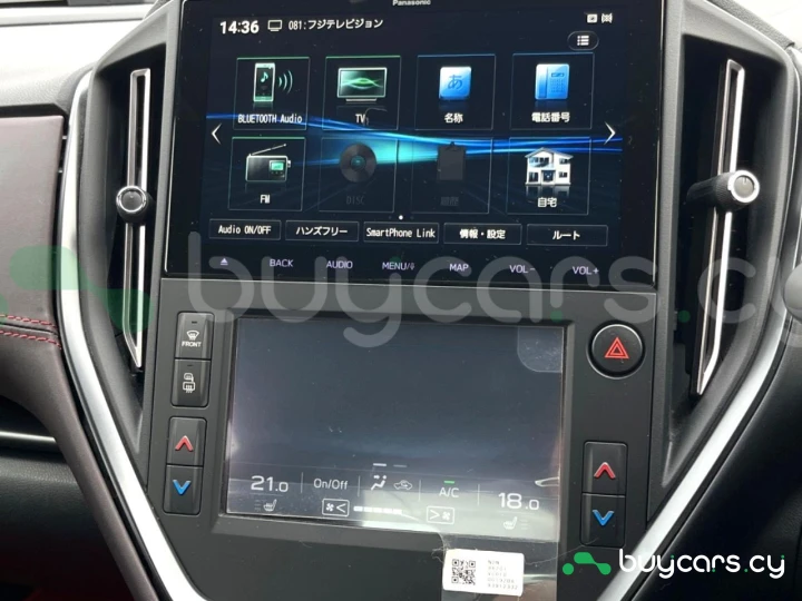 Subaru WRX Красный