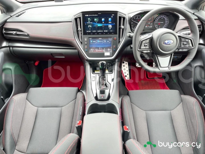 Subaru WRX Красный