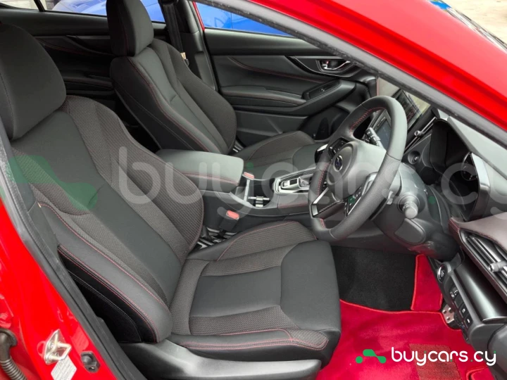 Subaru WRX Красный