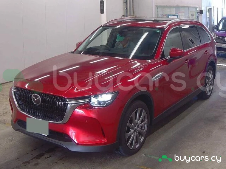 Mazda CX-80 Красный