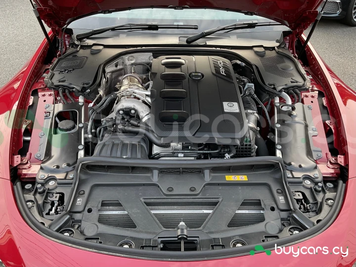 Mercedes SL-class Красный