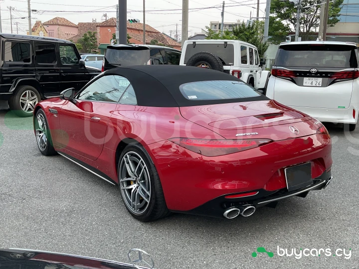 Mercedes SL-class Красный