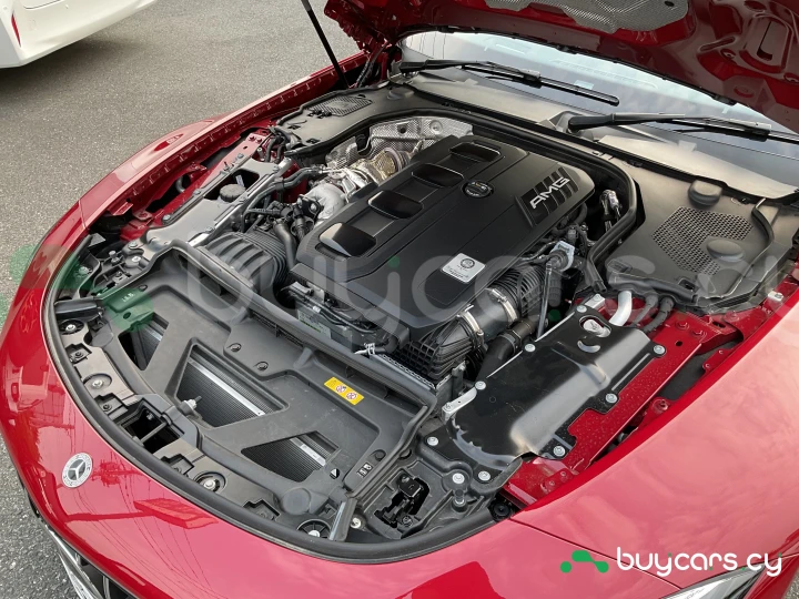 Mercedes SL-class Красный