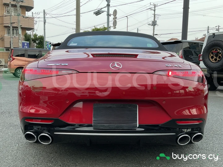 Mercedes SL-class Красный