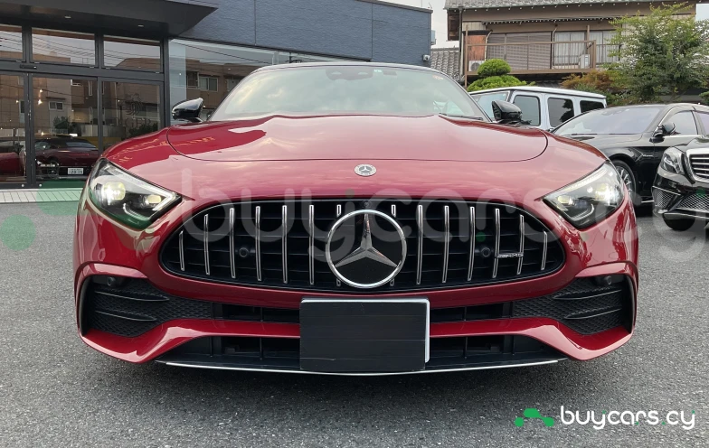 Mercedes SL-class Красный