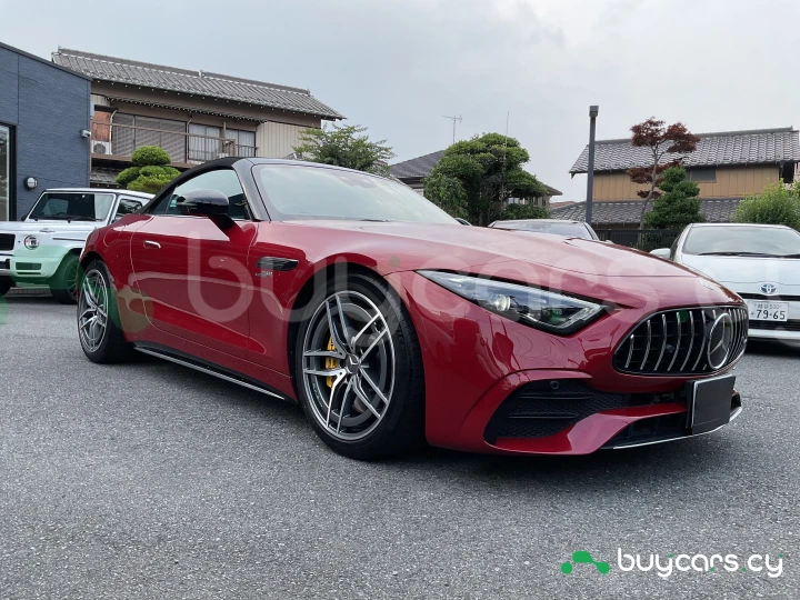 Mercedes SL-class Красный