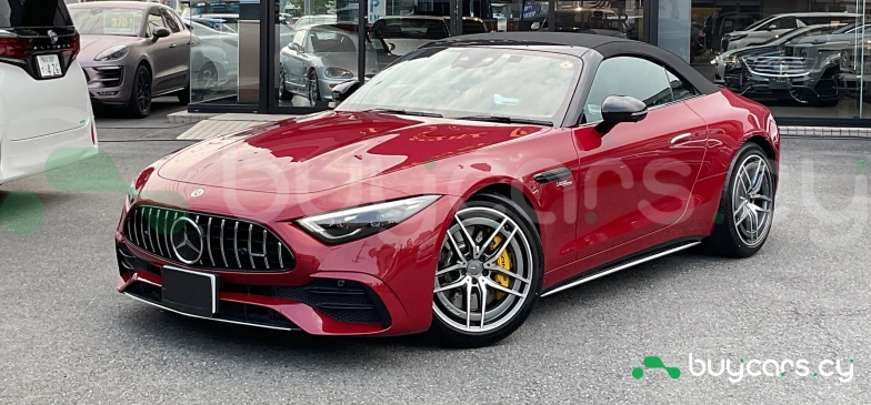 Mercedes SL-class Красный