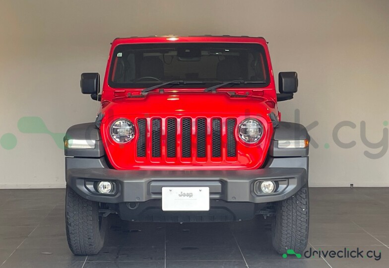 Jeep Wrangler Красный