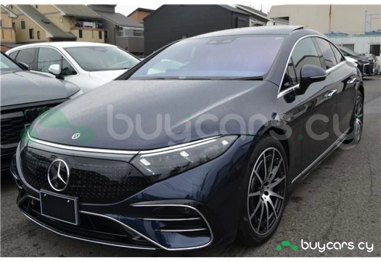 Mercedes EQS Синий