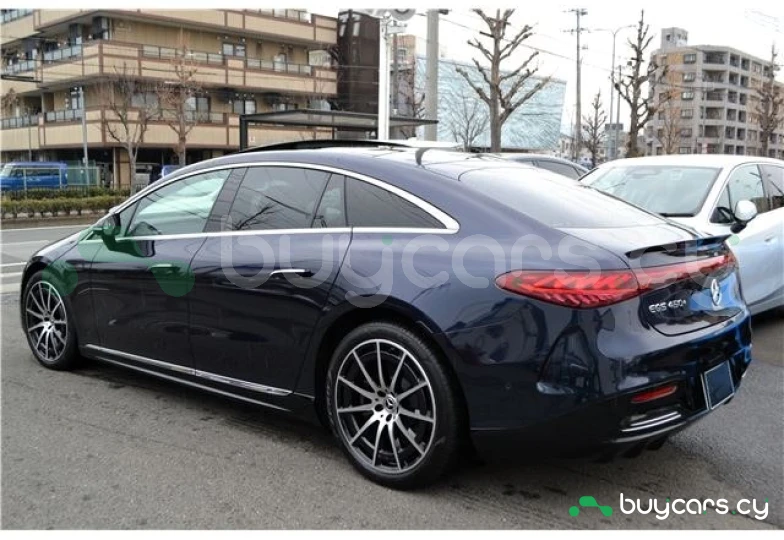 Mercedes EQS Синий