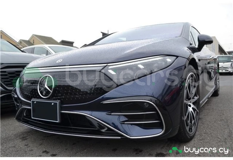 Mercedes EQS Синий
