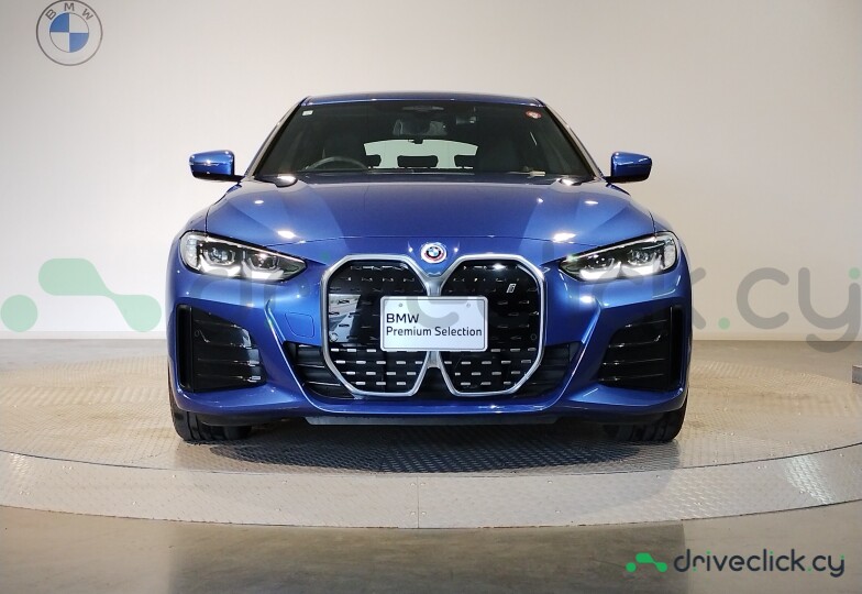 BMW i4 Blue