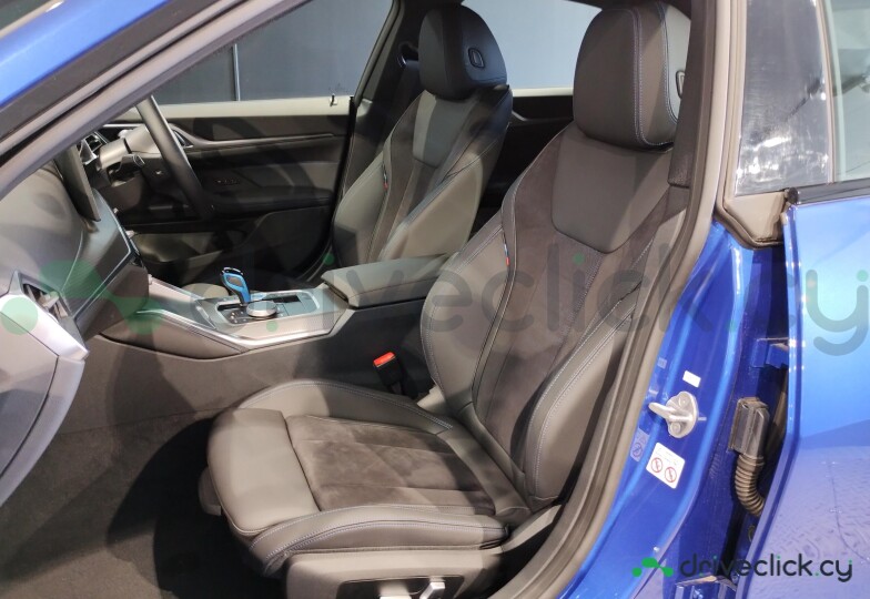 BMW i4 Blue