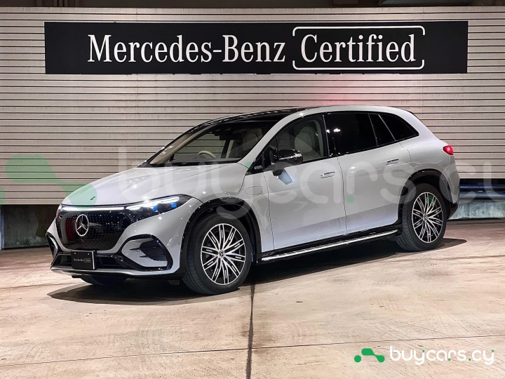 Mercedes EQS SUV Серый