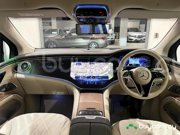 Mercedes EQS SUV Серый