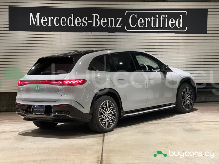 Mercedes EQS SUV Серый