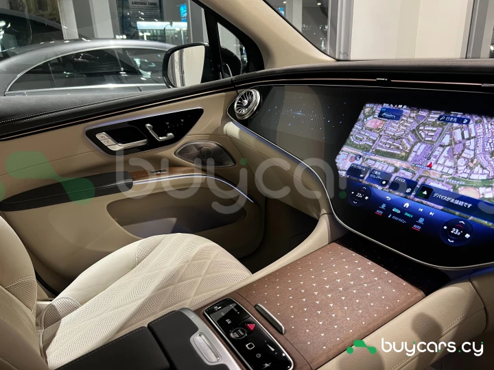 Mercedes EQS SUV Серый