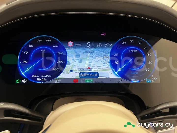 Mercedes EQS SUV Серый