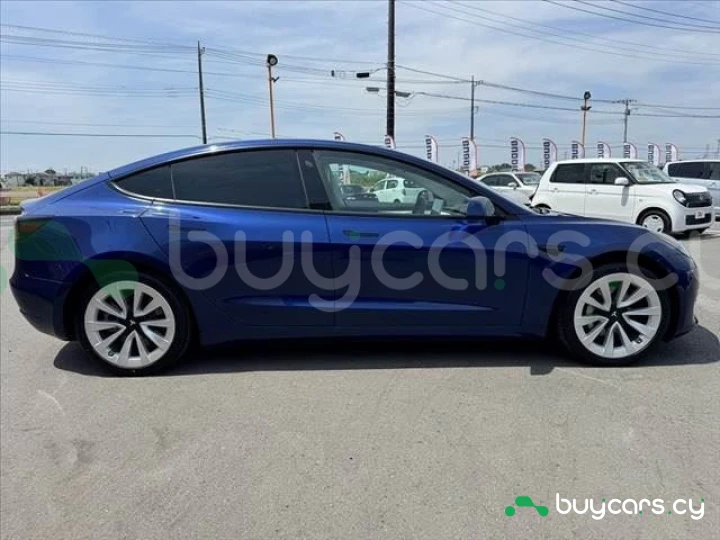 Tesla Model 3 Blue