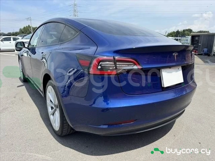 Tesla Model 3 Blue