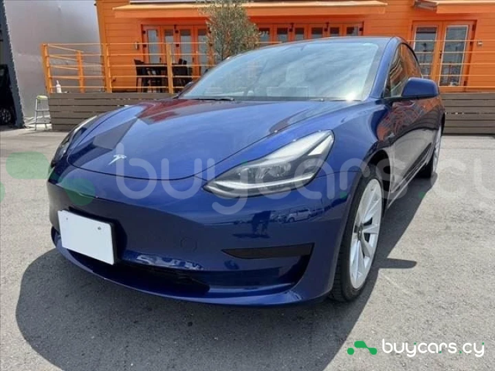 Tesla Model 3 Blue