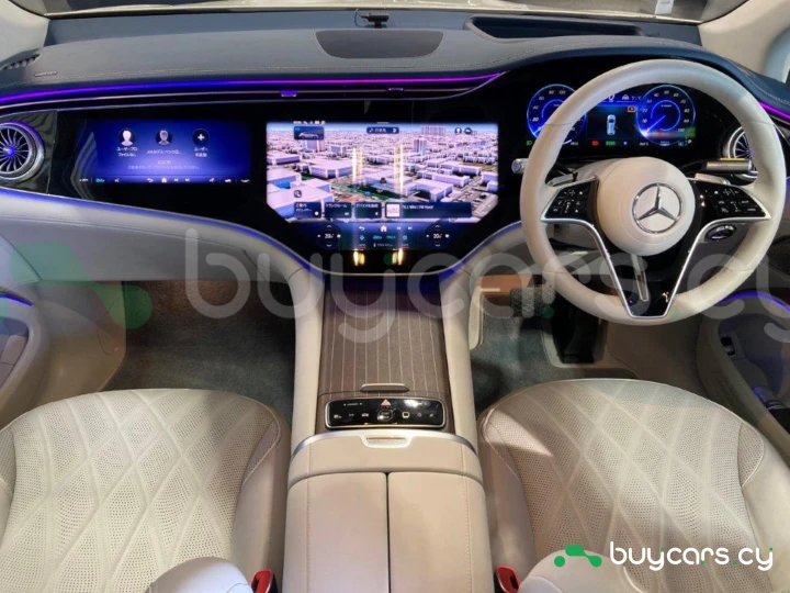 Mercedes EQS SUV Белый