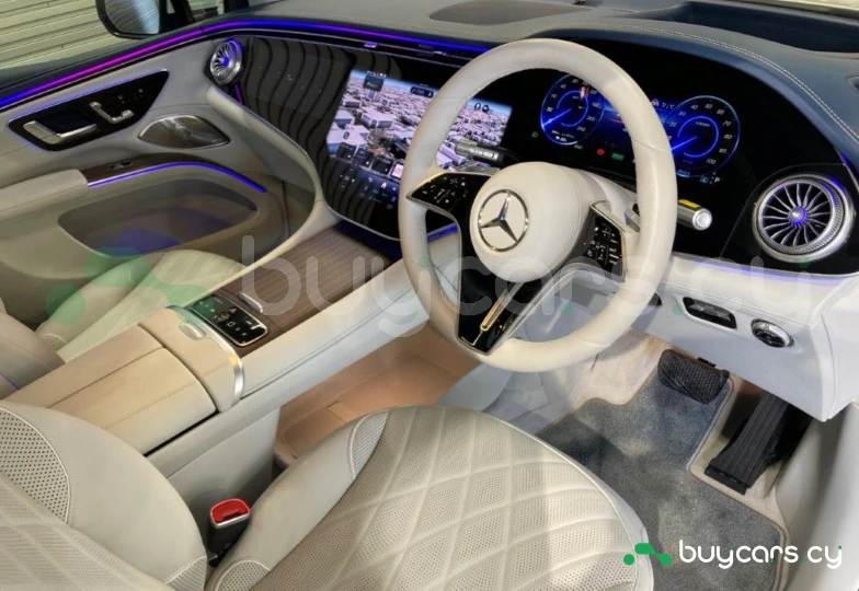 Mercedes EQS SUV Белый