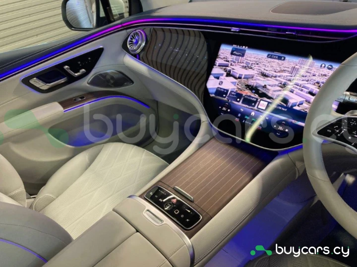 Mercedes EQS SUV Белый