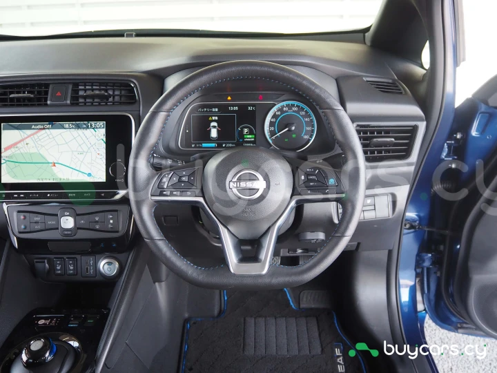 Nissan Leaf Blue